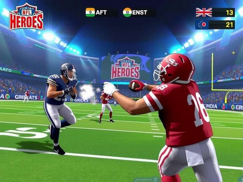 Indian NFL Heroes Game Screenshot